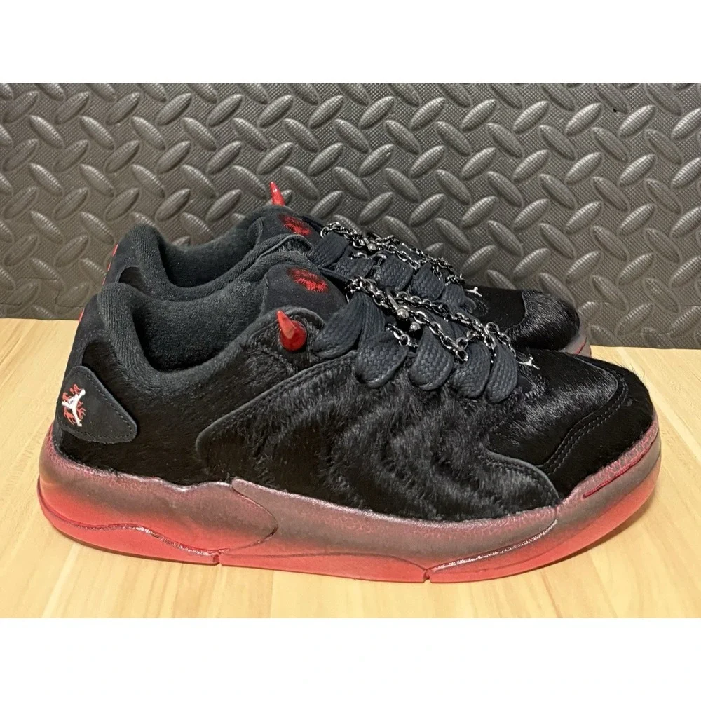 Air Jordan Session 'Raging Bull' Black Red Sneakers IM6666-066 Mens Size 10 NEW
